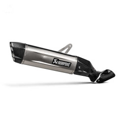AKRAPOVIC S-H11SO2-HGJT HONDA CRF1100L AFRICATWIN/ADVENTURE SPORTS(20-24)SLIP-ONLINE(TITANIUM)EGZOZ - 1