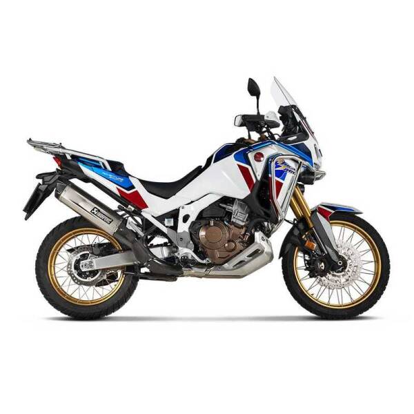 AKRAPOVIC S-H11SO2-HGJT HONDA CRF1100L AFRICATWIN/ADVENTURE SPORTS(20-24)SLIP-ONLINE(TITANIUM)EGZOZ - 2