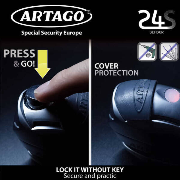 ARTAGO 24S ALARMLI DİSK KİLİDİ - 5