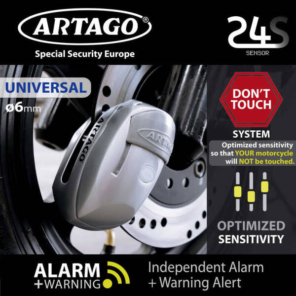 ARTAGO 24S ALARMLI DİSK KİLİDİ - 6
