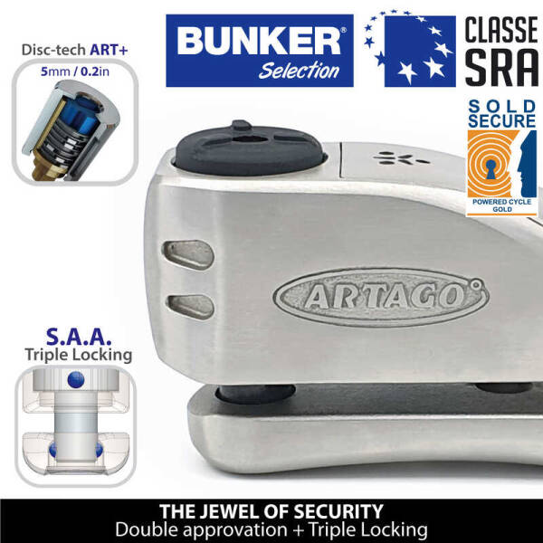 ARTAGO 32S SRA SINIFI ALARMLI DİSK KİLİDİ - 3