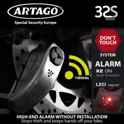 ARTAGO 32S SRA SINIFI ALARMLI DİSK KİLİDİ - 6