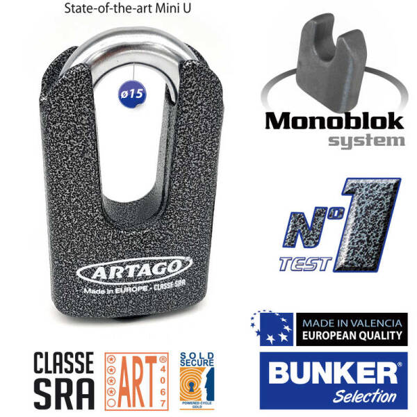 ARTAGO 69TB S.R.A. SINIFI MONOBLOK ÇOK AMAÇLI U KİLİT - 2