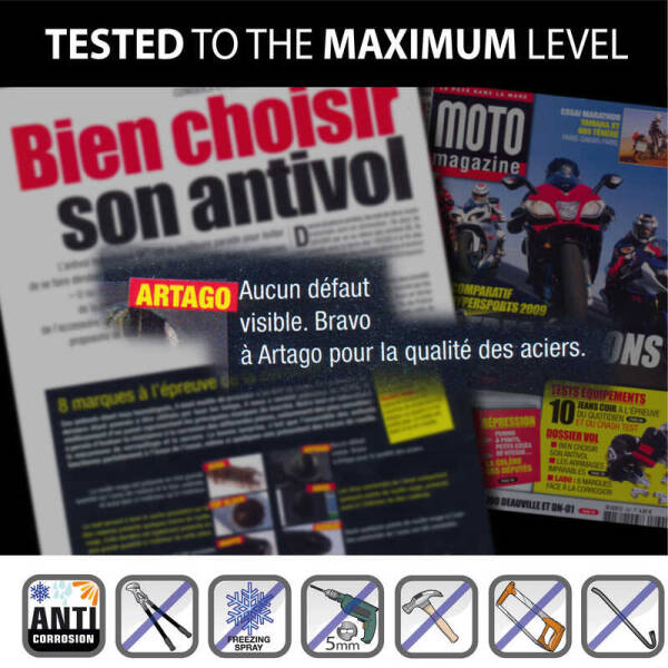 ARTAGO 69X S.R.A. SINIFI MONOBLOK ÇOK AMAÇLI U KİLİT - 7