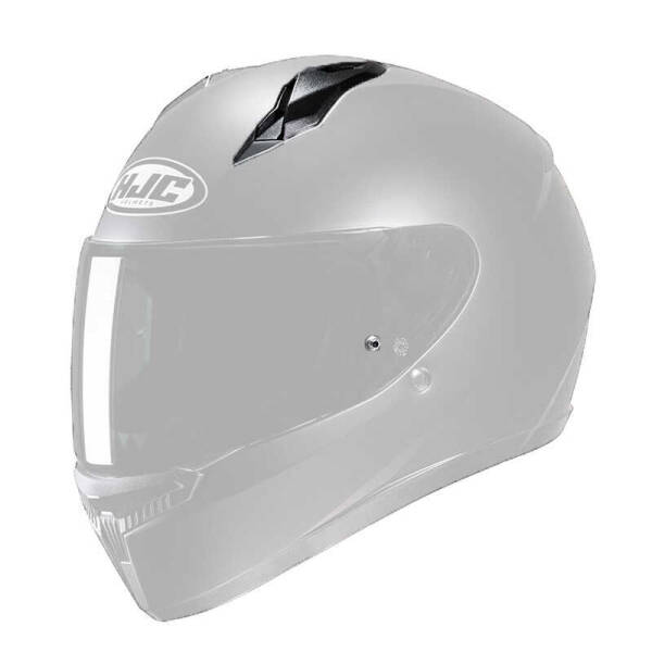 HJC C10 KASK TEPE HAVALANDIRMA SİYAH - 1