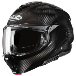 HJC F100 KASK CARBON SİYAH - 1