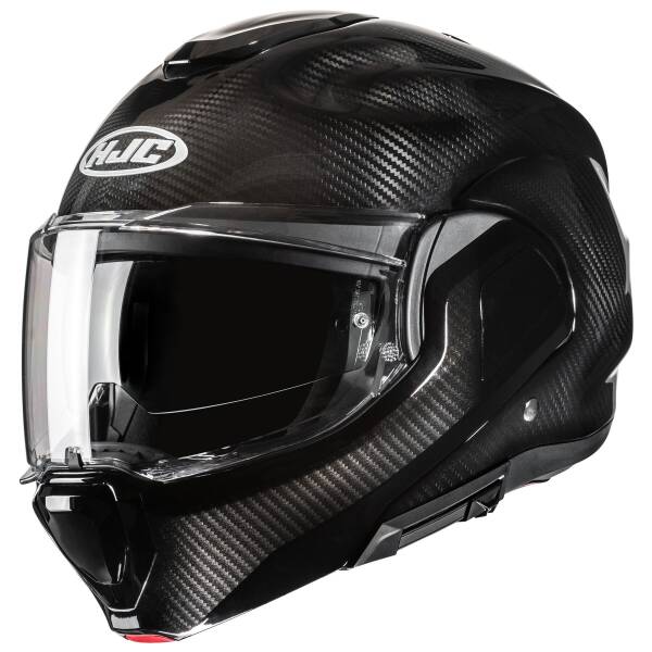 HJC F100 KASK CARBON SİYAH - 1