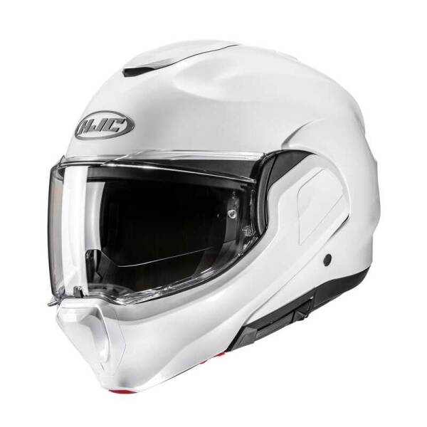 HJC F100 KASK İNCİ BEYAZI - 1
