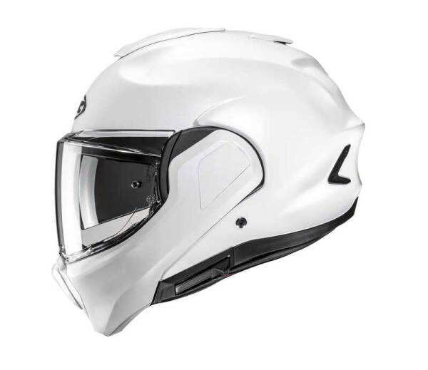 HJC F100 KASK İNCİ BEYAZI - 5