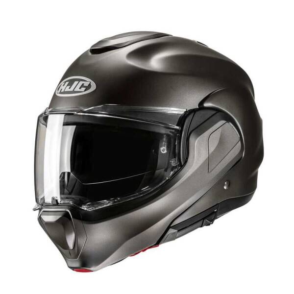 HJC F100 KASK SEMI FLAT TITANIUM - 1