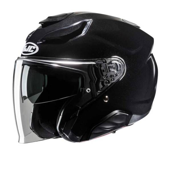 HJC F31 KASK METAL SİYAH - 1