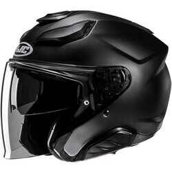 HJC F31 KASK SEMI FLAT SİYAH - 1