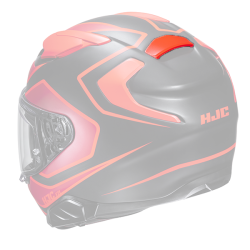 HJC F71 KASK ARKA HAVALANDIRMA İNCİ BEYAZI - 1