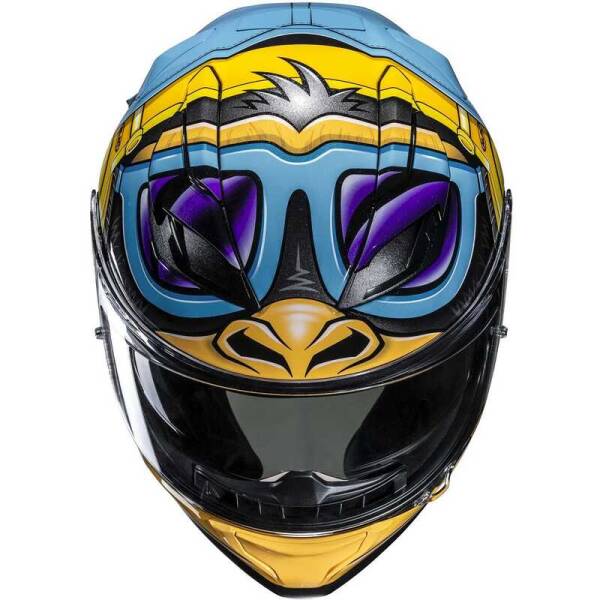 HJC F71 KASK MONKEY DJ MC23 - 2