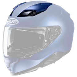 HJC F71 KASK TEPE HAVALANDIRMA SEMI FLAT BLACK TITANIUM - 1