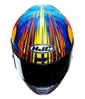 HJC RPHA1 KASK RED BULL JEREZ GP MC21SF - 4