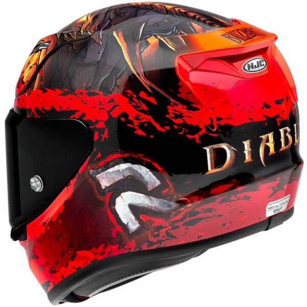 HJC RPHA12 KASK DIABLO BLIZZARD MC1 - 2