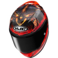 HJC RPHA12 KASK DIABLO BLIZZARD MC1 - 5