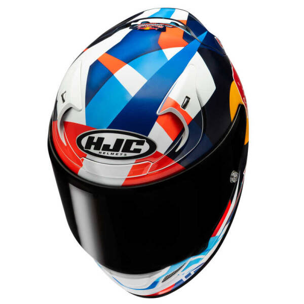 HJC RPHA12 KASK RED BULL MISANO GP 2 MC21 - 5