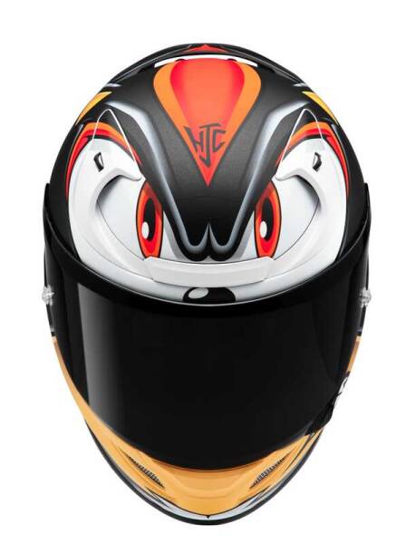 HJC RPHA12 KASK SHADOW THE HEDGEHOG MC1SF - 2