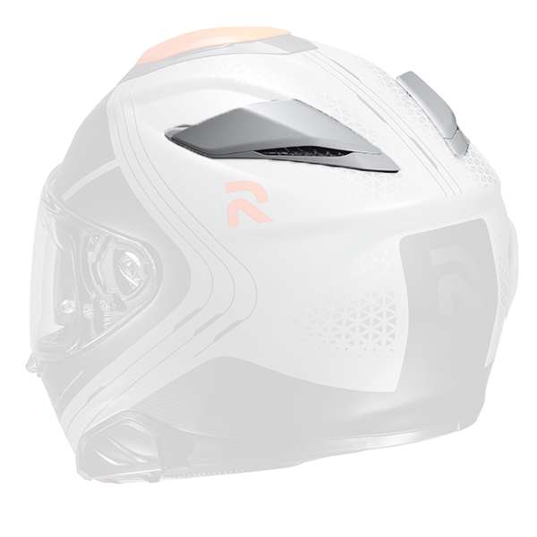 HJC RPHA71 KASK ARKA HAVALANDIRMA SEMI FLAT ANTHRACITE - 1