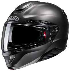 HJC RPHA91 KASK SEMI FLAT TITANIUM 