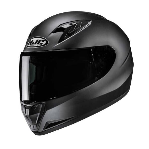 HJC Y10 KASK SEMI FLAT SİYAH (ÇOCUK KASKI) - 1