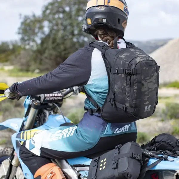 KRIEGA R15 SIRT ÇANTASI 15 LITRE MULTICAM - 6