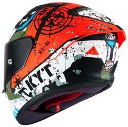 KYT NZ RACE KASK BLAZING MATT RED - 3