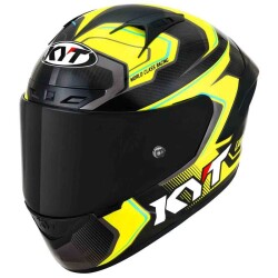 KYT NZ RACE KASK CARBON COMPETITION YELLOW 