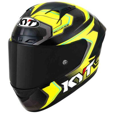 KYT NZ RACE KASK CARBON COMPETITION YELLOW - 1