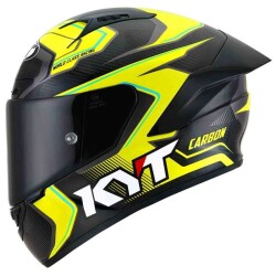 KYT NZ RACE KASK CARBON COMPETITION YELLOW - 5