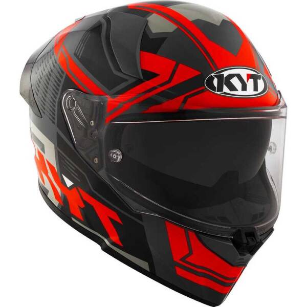 KYT R2R KASK OCTANE RED - 2
