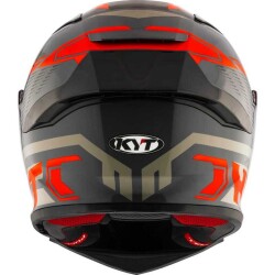 KYT R2R KASK OCTANE RED - 8