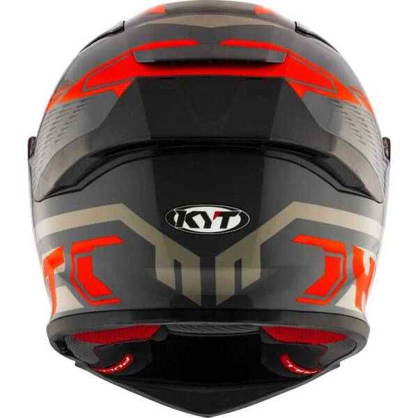 KYT R2R KASK OCTANE RED - 8