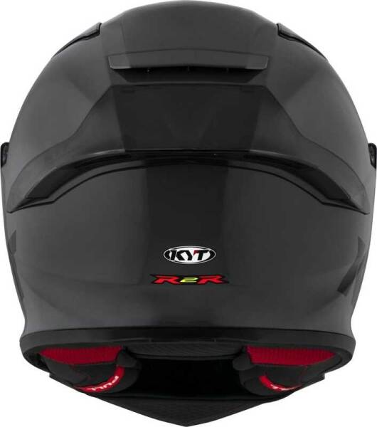 KYT R2R KASK PLAIN GRL GREY - 3
