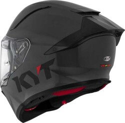 KYT R2R KASK PLAIN GRL GREY - 4
