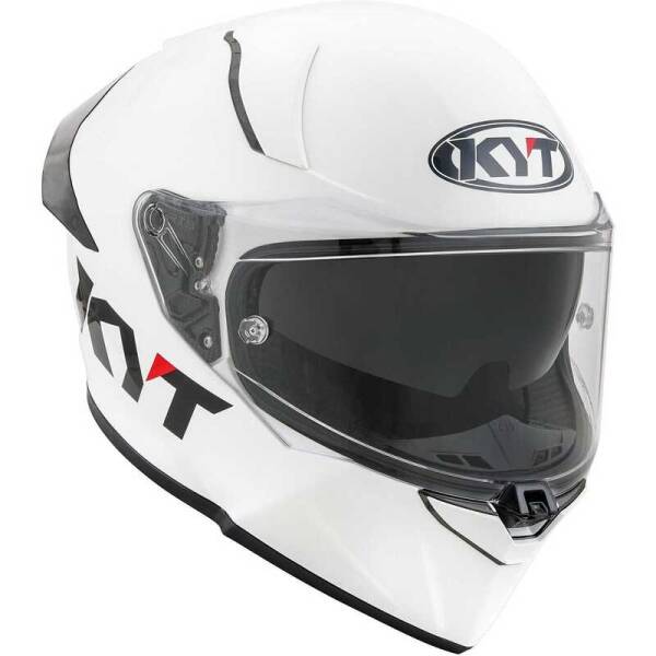 KYT R2R KASK PLAIN WHITE - 2