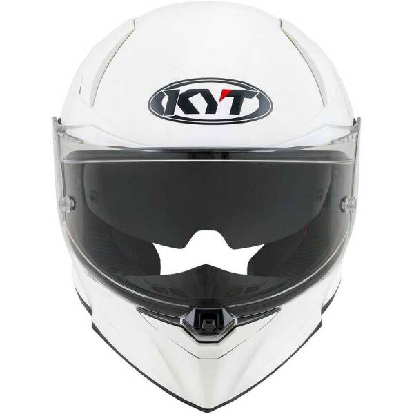 KYT R2R KASK PLAIN WHITE - 3