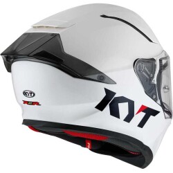 KYT R2R KASK PLAIN WHITE - 5