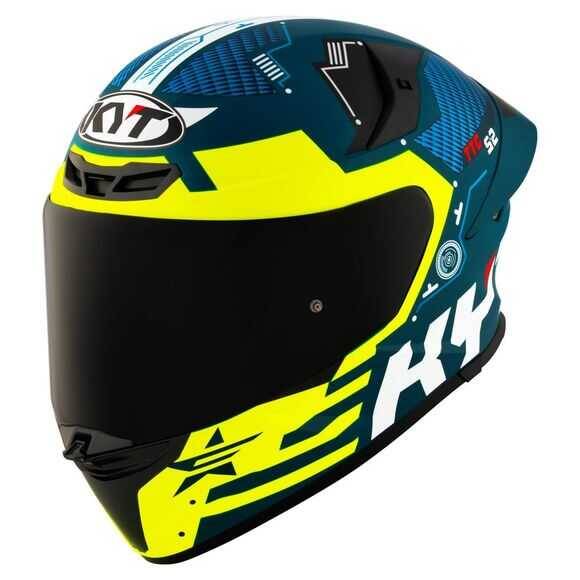 KYT TT-REVO KASK FUSELAGE MATT YELLOW - 1
