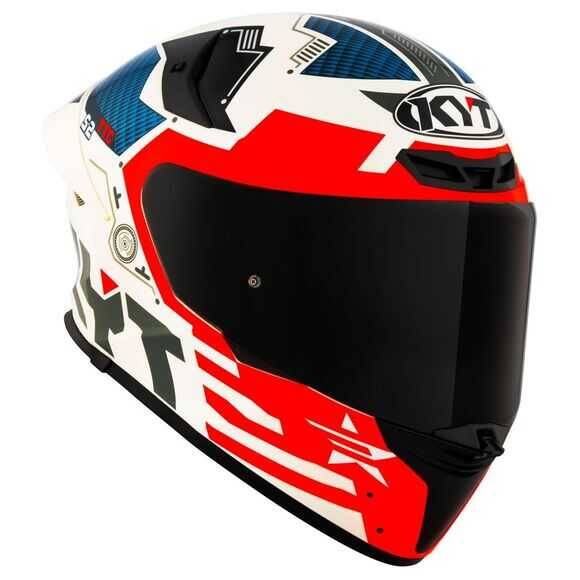 KYT TT-REVO KASK FUSELAGE RED - 2