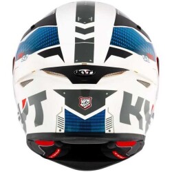 KYT TT-REVO KASK FUSELAGE RED - 3