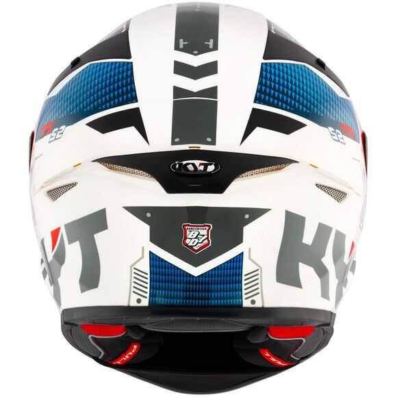KYT TT-REVO KASK FUSELAGE RED - 3