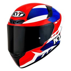 KYT TT-REVO KASK GEAR BLUE / RED 