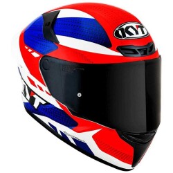 KYT TT-REVO KASK GEAR BLUE / RED - 2