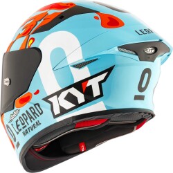 KYT TT-REVO KASK LEOPARD EDITION ARAGON - 4