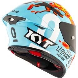 KYT TT-REVO KASK LEOPARD EDITION ARAGON - 5