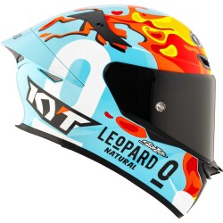 KYT TT-REVO KASK LEOPARD EDITION ARAGON - 9