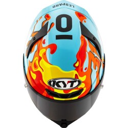 KYT TT-REVO KASK LEOPARD EDITION ARAGON - 8